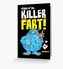 Graphic George (dark) Greeting Card