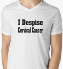 Cervical Cancer Men's V-Neck T-Shirt