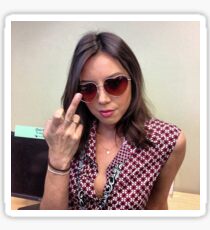 Aubrey Plaza Sticker