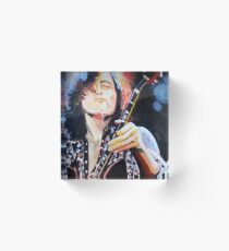 Jimmy Page Acrylic Block