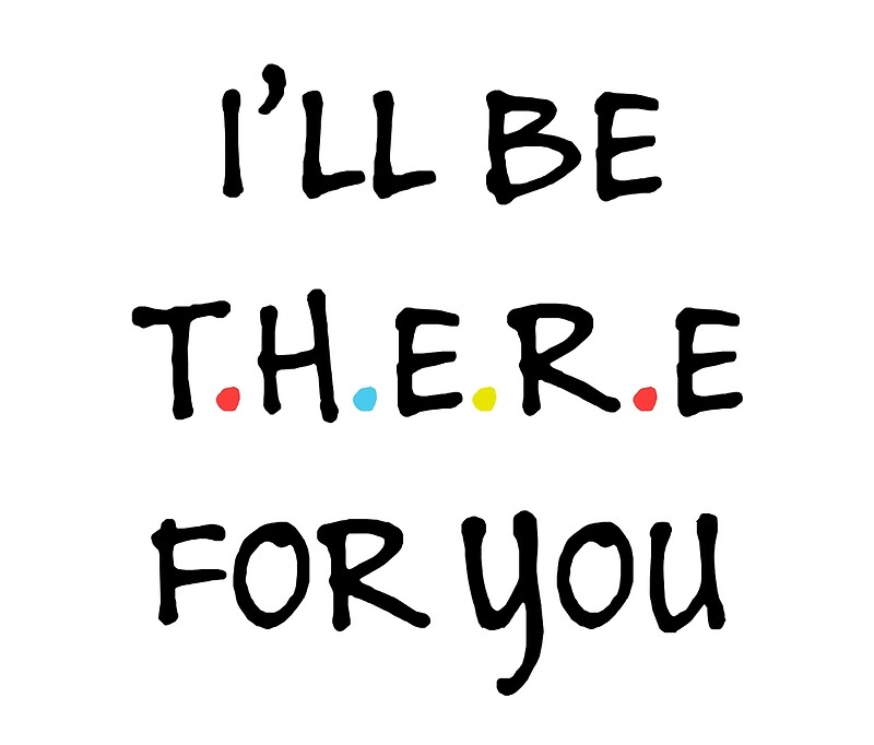 Download "I'll be there for you (Black/Colour)" Travel Mugs by ...