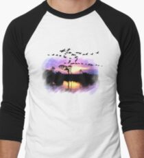 Calm sunset Men's Baseball ¾ T-Shirt