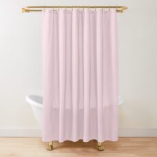 BEAUTIFUL COLORS | BLUSH PINK | COTTON CANDY | LIGHT PINK OVER 100 SHADES OF PINK AT OZCUSHIONS Shower Curtain