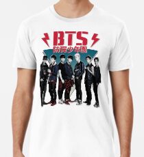 BTS - 80er Jahre Vintage (dunkel und wild) Premium T-Shirt