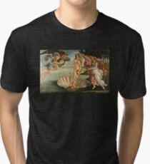Camiseta de tejido mixto El nacimiento de Venus
