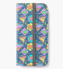 Nineties Dinosaurs Pattern iPhone Wallet/Case/Skin