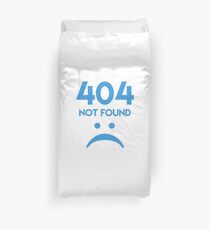 error 404 Duvet Cover