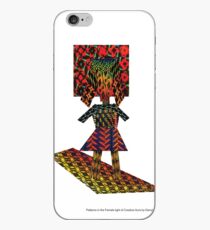 Patterns in the Female Light of Creative Aura by Darryl Taylor Kravitz 2015 iPhone Case