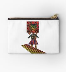 Patterns in the Female Light of Creative Aura by Darryl Taylor Kravitz 2015 Studio Pouch