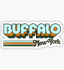 Buffalo, NY | City Stripes Sticker