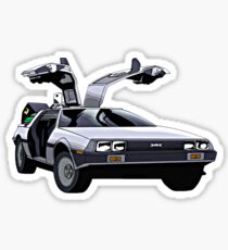 DeLorean Sticker