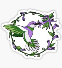 Pride Birds - Genderqueer Sticker