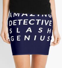 Minifalda Increíble detective Slash Genius