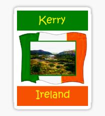 jGibney Ireland 1999 Kerry Lake District Kerry Ireland Flag T-Shirt wb The MUSEUM Red Bubble Gifts Sticker