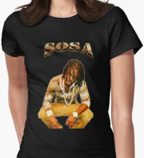 Chief Keef Sosa camo t shirt Women's Fitted T-Shirt