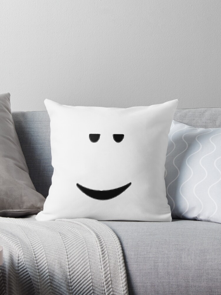 “Chill Face” Throw Pillow by SmokeyOtaku | Redbubble