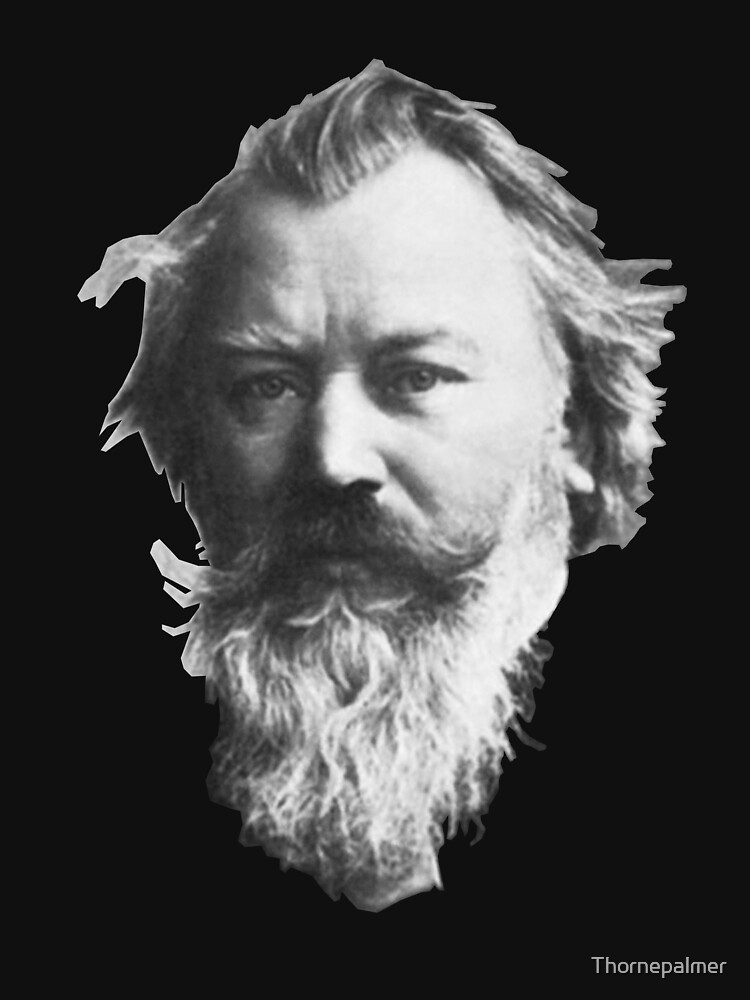 Johannes Brahms, great German composer by Thornepalmer