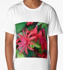 Cactus Flower Long T-Shirt