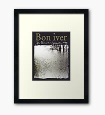 Bon Iver - For Emma Forever Ago Framed Print