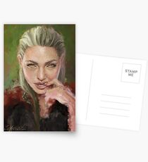 Manon's Portrait. Postcards