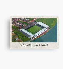 Vintage Football Grounds - Craven Cottage (Fulham FC) Metal Print