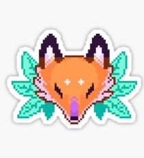 Pixel Fox Sticker