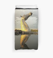 A Kelpie's Reflection Duvet Cover