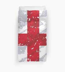 England grunge vintage flag Duvet Cover