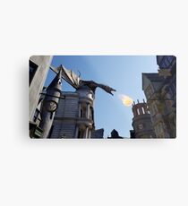 Magischer Drache! Metallbild