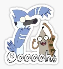 Regular Shirt Ooooh Sticker