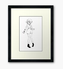 Chika Ink Framed Print