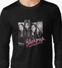 BLACKPINK Vintage Grunge T-Shirt Langarmshirt