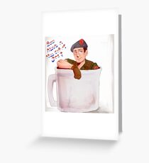 Cup of G.I. Joe Greeting Card