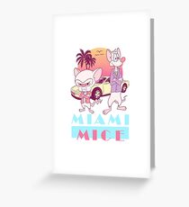 Miami Mäuse Grußkarte