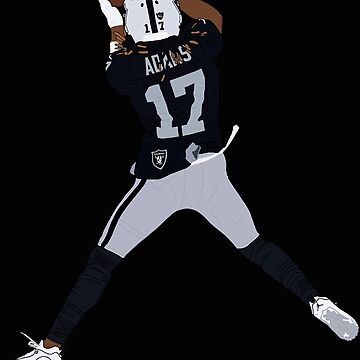 Davante Adams Raiders  Sticker for Sale by MollieWeisbe