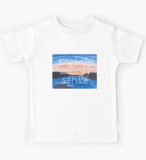 Pocono: Simplicity Sincerity Service Kids Tee