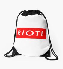 RIOT! Drawstring Bag