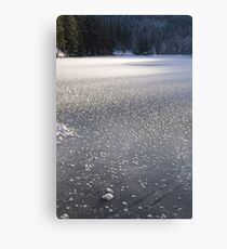 Freezing Canvas Print