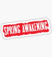 Spring Awakening (logo) Sticker