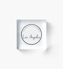 CSU Los Angeles Acrylic Block