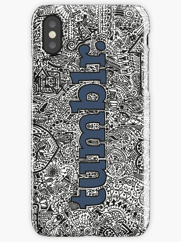 "Tumblr Doodle" iPhone Cases & Covers by ksshartel Redbubble