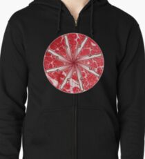 Slice Wheel Zipped Hoodie