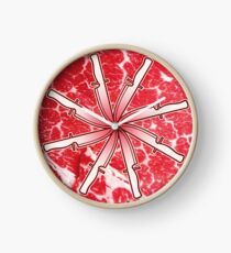 Slice Wheel Clock