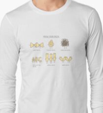 know your pasta Long Sleeve T-Shirt