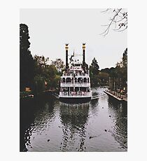 Mark Twain Riverboat Photographic Print