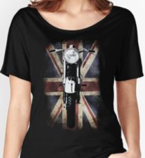 Classic British BSA Motor Cycle Tee Women's Relaxed Fit T-Shirt