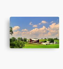 Amish Farm Canvas Print
