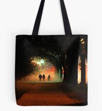 Night Fog in the City Tote Bag