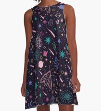 Bug Galaxy A-Line Dress