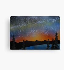 A Summers Eve at Lake Tahoe, California Canvas Print